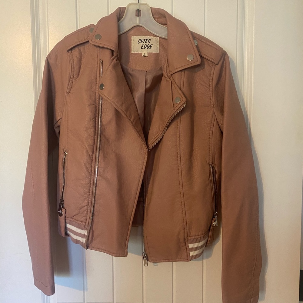 Moto Rose Gold jacket - size small